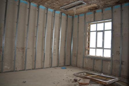 В Доме культуры хутора Северокубанского продолжаются ремонтные работы